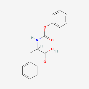 molecular formula C16H15NO4 B13382613 N--Phenoxycarbonyl-L-phenylalanine 