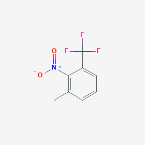 molecular formula C8H6F3NO2 B1338263 1-Methyl-2-nitro-3-(trifluoromethyl)benzene CAS No. 92891-23-1