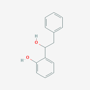 molecular formula C14H14O2 B1338271 2-(1-Hydroxy-2-phenylethyl)phenol CAS No. 40473-60-7