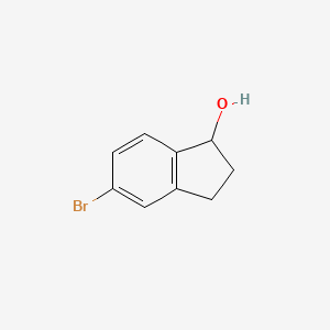 molecular formula C9H9BrO B1338272 5-bromo-2,3-dihydro-1H-inden-1-ol CAS No. 34598-50-0