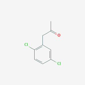 molecular formula C9H8Cl2O B1338273 1-(2,5-Dichlorophenyl)propan-2-one CAS No. 102052-40-4