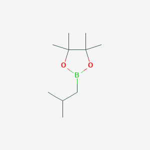 molecular formula C10H21BO2 B1338277 2-Isobutyl-4,4,5,5-tetramethyl-1,3,2-dioxaborolane CAS No. 67562-20-3