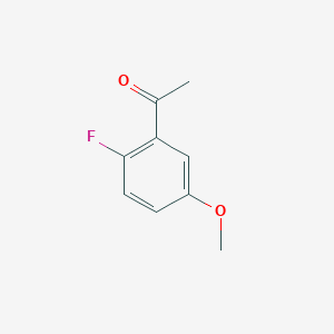 molecular formula C9H9FO2 B1338279 1-(2-Fluoro-5-methoxyphenyl)ethanone CAS No. 80309-38-2