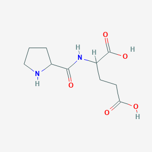 molecular formula C10H16N2O5 B13382854 Prolyl-Glutamate 