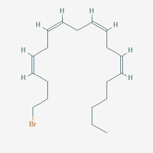 molecular formula C19H31Br B13382878 Z-1-Bromononadeca-4,7,10,13-tetraene 
