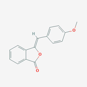molecular formula C₁₆H₁₂O₃ B133829 3-((4-Methoxyphenyl)methylene)phthalide CAS No. 4767-61-7