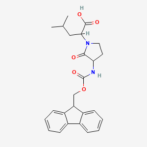 molecular formula C25H28N2O5 B13382929 Fmoc-Freidinger s lactam 