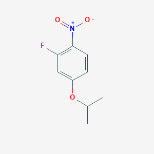molecular formula C9H10FNO3 B1338294 2-氟-4-异丙氧基-1-硝基苯 CAS No. 28987-50-0
