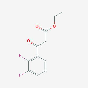 molecular formula C11H10F2O3 B1338297 Ethyl 3-(2,3-difluorophenyl)-3-oxopropanoate CAS No. 868611-68-1