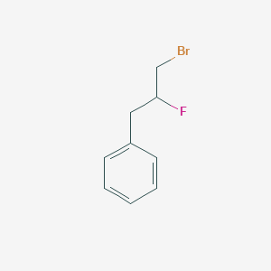 molecular formula C9H10BrF B1338299 (3-Bromo-2-fluoropropyl)benzene CAS No. 105198-14-9