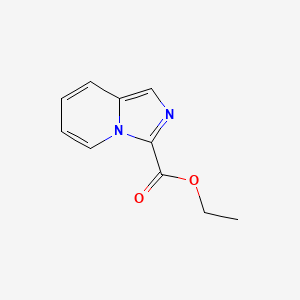 molecular formula C10H10N2O2 B1338322 Ethyl imidazo[1,5-a]pyridine-3-carboxylate CAS No. 81803-60-3