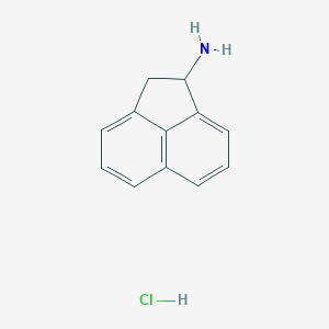molecular formula C12H12ClN B1338346 1-Acenaphthenamine hydrochloride CAS No. 5668-66-6