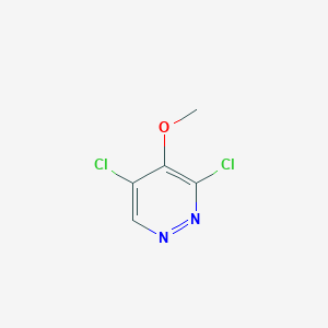 molecular formula C5H4Cl2N2O B1338350 3,5-二氯-4-甲氧基吡啶 CAS No. 2288-74-6