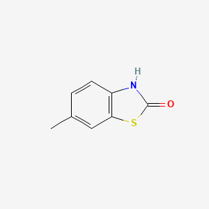 molecular formula C8H7NOS B1338352 6-甲基苯并[d]噻唑-2(3H)-酮 CAS No. 53827-53-5