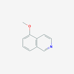 molecular formula C10H9NO B1338356 5-Methoxyisoquinoline CAS No. 90806-58-9