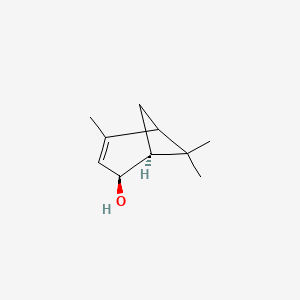 molecular formula C10H16O B13383748 (1S,2S)-4,6,6-Trimethylbicyclo[3.1.1]hept-3-en-2-ol 