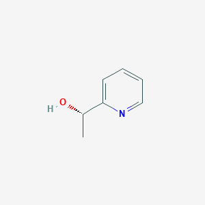 molecular formula C7H9NO B1338375 (S)-1-(Pyridin-2-yl)ethanol CAS No. 59042-90-9