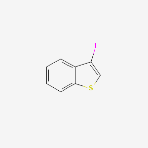 molecular formula C8H5IS B1338381 3-Iodobenzo[b]thiophene CAS No. 36748-88-6