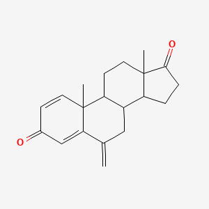 molecular formula C20H24O2 B13383899 6-Methylideneandrosta-1,4-diene-3,17-dione 