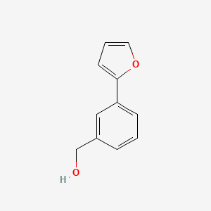 molecular formula C11H10O2 B1338399 [3-(2-Furyl)phenyl]methanol CAS No. 89929-93-1