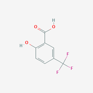molecular formula C8H5F3O3 B1338404 2-hydroxy-5-(trifluoromethyl)benzoic Acid CAS No. 79427-88-6
