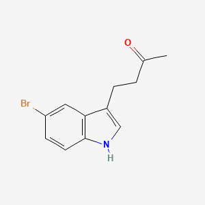 4-(5-bromo-1H-indol-3-yl)-2-butanone