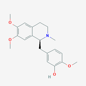 molecular formula C20H25NO4 B133841 (S)-Laudanine CAS No. 3122-95-0