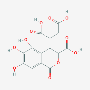 molecular formula C14H12O11 B13384167 (+)-Chebulic acid 