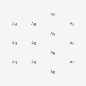 molecular formula Ag13 B13384262 silver CAS No. 692754-98-6