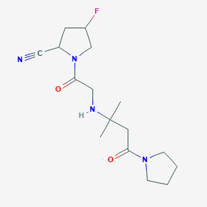 molecular formula C16H25FN4O2 B13384279 Dbpr-108; dbpr 108 