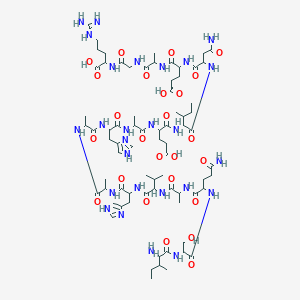 molecular formula C74H120N26O25 B13384289 OVA Peptide (323-339) 