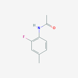 molecular formula C9H10FNO B1338429 N-(2-Fluoro-4-methylphenyl)acetamide CAS No. 326-67-0