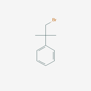 molecular formula C10H13B B1338431 (1-溴-2-甲基丙烷-2-基)苯 CAS No. 3756-32-9
