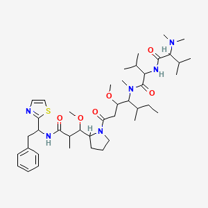 molecular formula C42H68N6O6S B13384318 From Dolabella auricularia (sea hare) 
