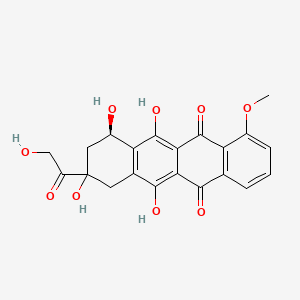 molecular formula C21H18O9 B13384357 Pentacyanonitrosylferrate(2-) Disodium Dihydrate; (OC-6-22)-Pentakis(cyano-C)nitrosylferrate(2-) Disodium Dihydrate; Disodium nitroprusside dihydrate; Disodium pentacyanonitrosylferrate(2-) Dihydrate; SNP 