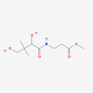 molecular formula C10H19NO5 B13384385 Methyl 3-[(2,4-dihydroxy-3,3-dimethylbutanoyl)amino]propanoate 