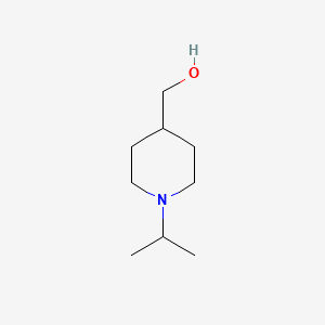 molecular formula C9H19NO B1338441 (1-异丙基哌啶-4-基)甲醇 CAS No. 280774-03-0