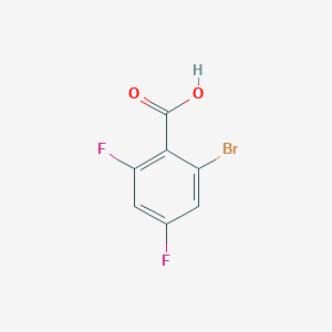 molecular formula C7H3BrF2O2 B1338445 2-Bromo-4,6-difluorobenzoic acid CAS No. 651026-99-2
