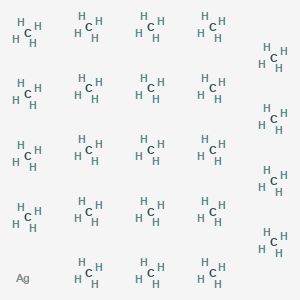 molecular formula C23H92Ag B13384458 methane;silver 