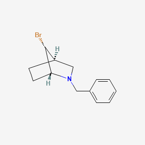 molecular formula C13H16BrN B1338447 anti-7-Bromo-2-benzyl-2-azabicyclo[2.2.1]heptane CAS No. 312955-00-3