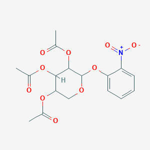 molecular formula C17H19NO10 B13384499 Xylose, 1-O-(2-nitrophenyl)- 