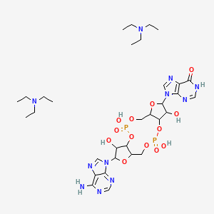 molecular formula C32H53N11O13P2 B13384543 Hinc II CAS No. 81295-21-8