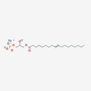 molecular formula C21H40NaO7P B13384570 Sodium 1-oleoyl lysophosphatidic acid 