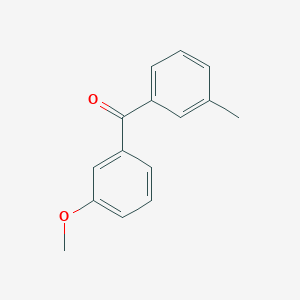 molecular formula C15H14O2 B1338468 3-Methoxy-3'-methylbenzophenone CAS No. 71372-40-2
