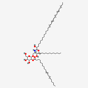 molecular formula C72H125NO10 B13384714 Vinyl Q resin 