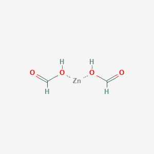 molecular formula C2H4O4Zn B13384756 Formic acid;ZINC 