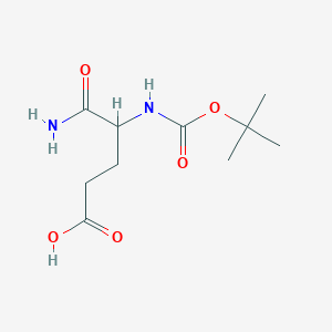 molecular formula C10H18N2O5 B13384811 Boc-Glu-NH 