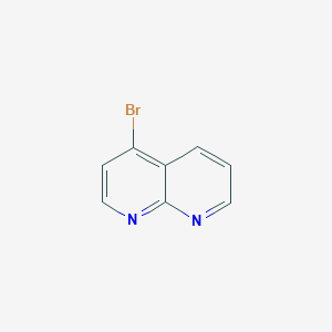 molecular formula C8H5BrN2 B1338488 4-溴-1,8-萘啶 CAS No. 54569-28-7