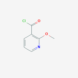 molecular formula C7H6ClNO2 B1338491 2-甲氧基吡啶-3-甲酰氯 CAS No. 53750-65-5
