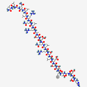 molecular formula C129H216N42O42 B13384946 Secretin (rat) 